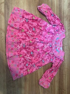 Le Top Pink Geometric Print Dress